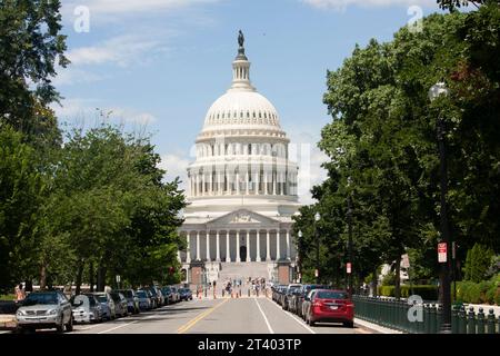 United States Capitol building in Washington DC Stock Photo
