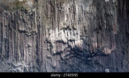 Abstract gray rock slate background Stock Photo