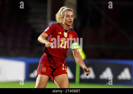 Salerno, Italy. 27th Oct, 2023. Jennifer Hermoso of Spain gesticulate ...