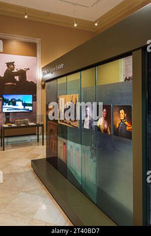 Interpretive display at Arlington National Cemetery, Arlington ...