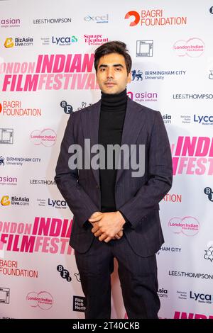 London Indian Film Festival 2023 - Ishwak Singh on the red carpet for the screening of his film, Berlin Stock Photo