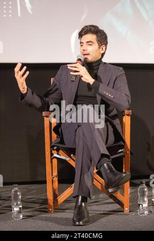 London Indian Film Festival 2023 - Ishwak Singh at the Q&A, hosted by director Richie Mehta, following the screening of his film, Berlin Stock Photo