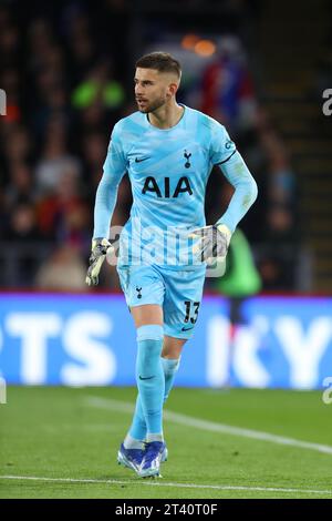 Tottenham Hotspur Goalkeeper Guglielmo Vicario During The Premier ...