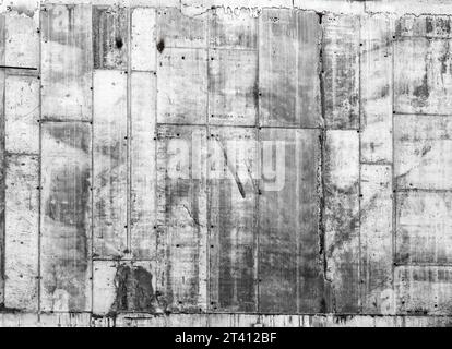 Textured background of old rough concrete wall Stock Photo