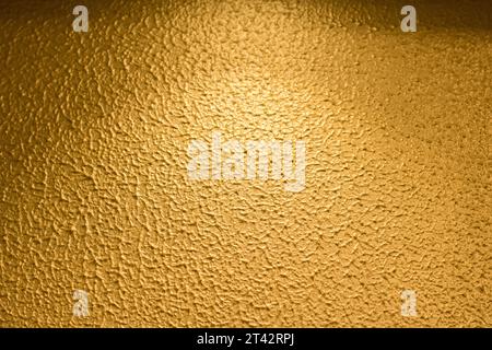 Shiny metallic bronze foil texture background, Gold foil background Stock Photo
