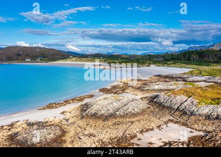 Camusdarach Beach, Highland, Scotland, United Kingdom, Europe Stock Photo