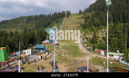 Malam Jabba is a popular tourist destination located in the Swat Valley of Pakistan. Here are some key points about Malam Jabba. Stock Photo