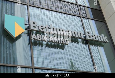 Bethmann Bank ABN AMRO, Mainzer Landstraße, Frankfurt, Hessen, Deutschland *** Bethmann Bank ABN AMRO, Mainzer Landstraße, Frankfurt, Hesse, Germany Stock Photo