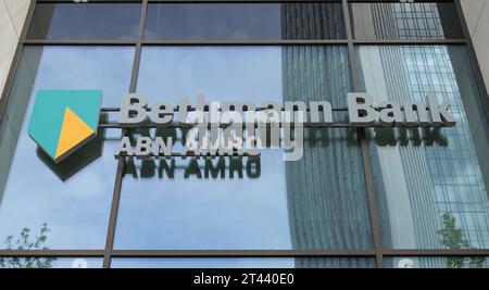 Bethmann Bank ABN AMRO, Mainzer Landstraße, Frankfurt, Hessen, Deutschland *** Bethmann Bank ABN AMRO, Mainzer Landstraße, Frankfurt, Hesse, Germany Credit: Imago/Alamy Live News Stock Photo