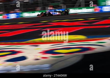 10 GASLY Pierre (fra), Alpine F1 Team A523, action during the 2023 Formula 1 Grand Premio de la Ciudad de Mexico, 19th round of the 2023 Formula One World Championship from October 27 to 29, 2023 on the Autodromo Hermanos Rodriguez, in Mexico City, Mexico - Photo Florent Gooden / DPPI Stock Photo