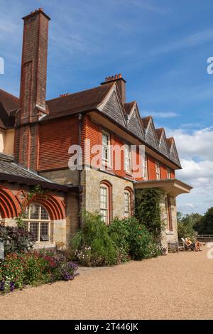 England, West Sussex, East Grinstead, Standen House and Garden, Exterior View Stock Photo