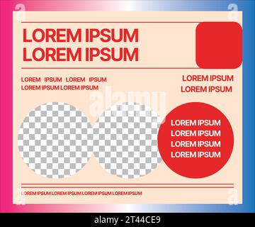 Instagram social media sale post banner vector. Social media stories and Facebook posts creative graphic illustrations. Stock Vector