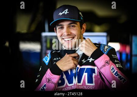 Esteban Ocon (FRA) Alpine F1 Team. 28.10.2023. Formula 1 World Championship, Rd 20, Mexican Grand Prix, Mexico City, Mexico, Qualifying Day.  Photo credit should read: XPB/Press Association Images. Stock Photo