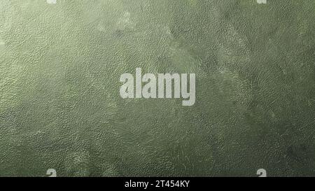 Green grunge background. Green color old grunge wall concrete texture as background Stock Photo