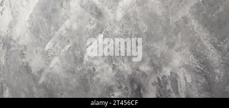 Rough Surface of Gray Concrete Wall. Gray Concrete Backdrop with Weathered Texture Stock Photo