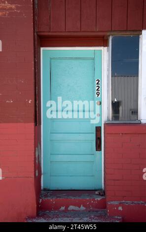 Store Front on Main Street, Filer, Idaho Stock Photo