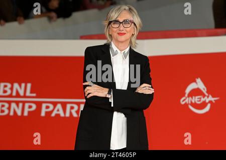 Rome, Italy. 28th Oct, 2023. Lunetta Savino attends the red carpet of the movie 'Tante facce nella memoria' at Rome Film Fest 2023 at Auditorium Parco della Musica. (Photo by Mario Cartelli/SOPA Images/Sipa USA) Credit: Sipa USA/Alamy Live News Stock Photo