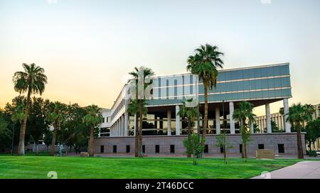 Arizona Supreme Court Building in downtown Phoenix. United States Stock Photo