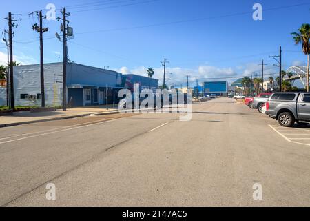 Corpus Christi, Texas, USA - October 12, 2023: Shoreline Boulevard in Corpus Christi in Texas, USA Stock Photo