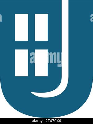 Vector U window & door logo Stock Vector