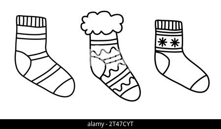 line little baby sock clothes design Stock Vector Image & Art - Alamy