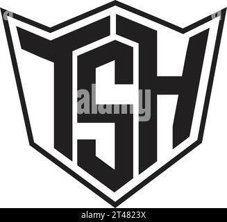 Vector TSH brand logo Stock Vector