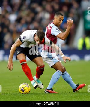 Luton Town's Ross Barkley (left) And Chelsea's Moises Caicedo Battle ...