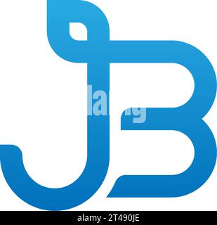 JB logo, JB Monogram, Initial JB Logo, Letter JB logo, Icon, Vector Stock Vector