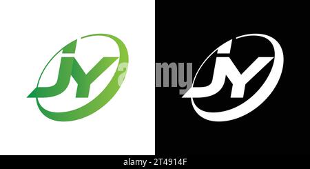JY logo, JY Monogram, Initial JY Logo, Letter JY logo, Icon, Vector Stock Vector