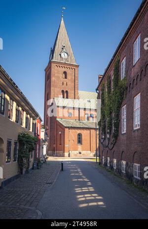 The Church of our Lady in Aalborg, Denmark Stock Photo