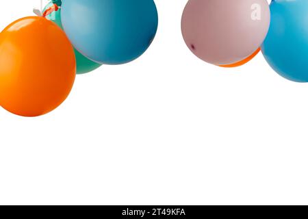 A Ballon isolated on a white background. Copy space. Stock Photo