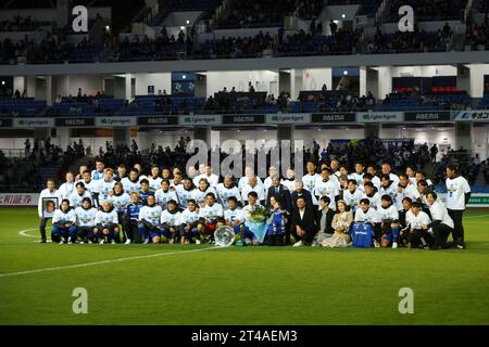 Tokyo, Japan. 29th Oct, 2023. General view Football/Soccer : 2023 J2 League match between FC Machida Zelvia 1-0 Zweigen Kanazawa at Machida GION Stadium in Tokyo, Japan . Credit: Naoki Morita/AFLO SPORT/Alamy Live News Stock Photo