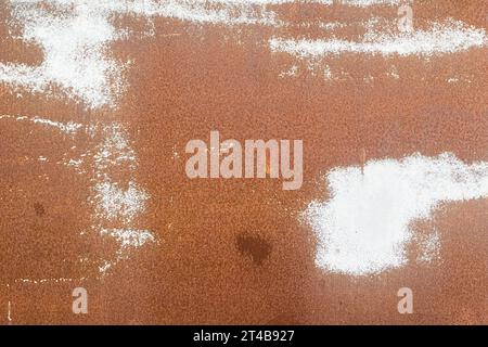 Old rusty and stain grungy wall texture and background Stock Photo