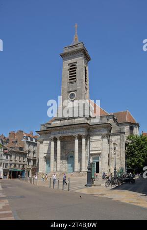 St-Pierre Cathedral built in 1785 on Place du 8 Septembre, Saint, Peter, Besancon, Besancon, Doubs, France Stock Photo