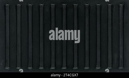black plastic texture useful as a background Stock Photo