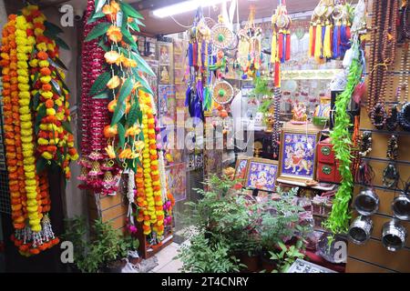 29th October 2023, Dubai, UAE. Bur Dubai market view early morning. Stock Photo