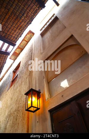 29th October 2023, Dubai, UAE. Bur Dubai market view early morning. Stock Photo