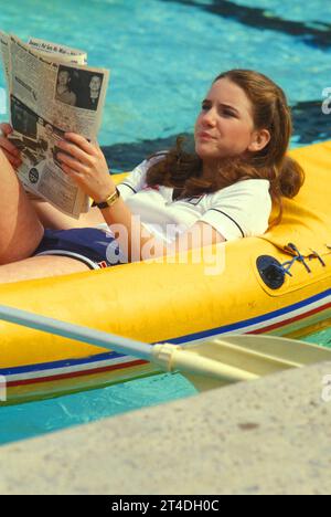 MELISSA GILBERT ;Melissa Ellen Gilbert  (born 8 May 1964 ); American actress, politician, and former president of the Screen Actors Guild ; 1980 ;  Credit: Lynn Mcafee / Performing Arts Images www.performingartsimages.com Stock Photo