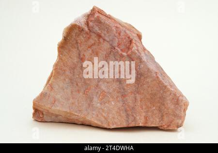 Quartzite is a metamorphic rock composed of quartz. Sample Stock Photo ...