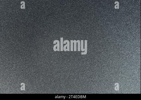 Grainy shiny metal texture background macro close up view Stock Photo