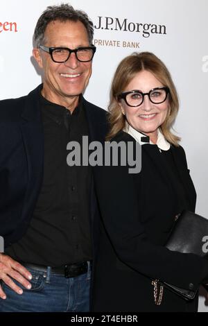 LOS ANGELES - OCT 28:  Michael Cummings, Maureen McCormick at the 2nd Annual All Ghouls Gala at the Woodland Hills Country Club on October 28, 2023 in Woodland Hills, CA   (Photo by Katrina Jordan/Sipa USA) Stock Photo