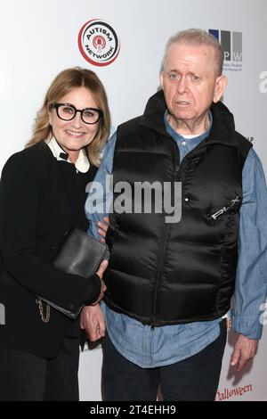 LOS ANGELES - OCT 28:  Maureen McCormick, Brother Denny at the 2nd Annual All Ghouls Gala at the Woodland Hills Country Club on October 28, 2023 in Woodland Hills, CA   (Photo by Katrina Jordan/Sipa USA) Stock Photo