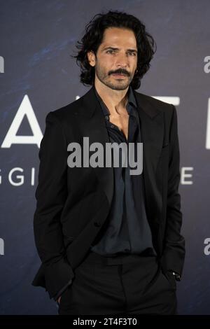 Marco Bocci attends a photocall for the Sky series tv ''Unwanted - Ostaggi del Mare'' at the Cinema Barberini on October 30, 2023 in Rome, Italy (Photo by Luca Carlino/NurPhoto) Credit: NurPhoto SRL/Alamy Live News Stock Photo