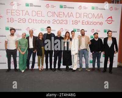 Rome, Italy. 28th Oct, 2023. Rome, Rome Film Fest 2023. Rome Film Festival. Film photocall: Eternal Suburra. Pictured : Credit: Independent Photo Agency/Alamy Live News Stock Photo