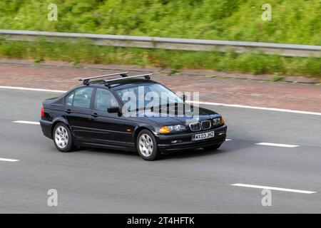 2003 Black BMW 316 I Car Saloon Petrol 1895 cc Stock Photo