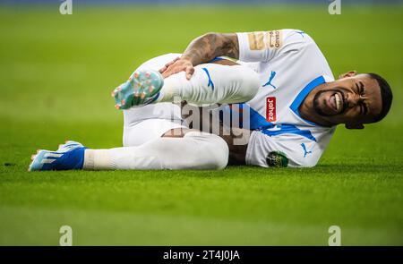 Malcom of Al-Hilal SFC during their SAFF Saudi Arabia KingÕs Cup 2023-24 R16 match between Al Hilal SFC and Al Hazem SFC at King Fahd International Stadium on October 30, 2023 in Riyadh, Saudi Arabia. Photo by Victor Fraile / Power Sport Images Stock Photo