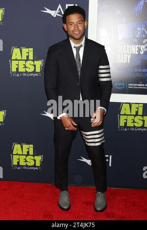 LOS ANGELES - OCT 27:  Armani Ortiz at the 2023 AFI Fest - Maxine's Baby: The Tyler Perry Story at the TCL Chinese Theater IMAX on October 27, 2023 in Los Angeles, CA   (Photo by Katrina Jordan/Sipa USA) Stock Photo