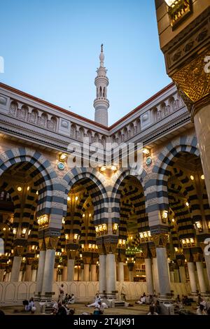 Al Masjid an Nabawi, Madinah, Saudi Arabia Stock Photo