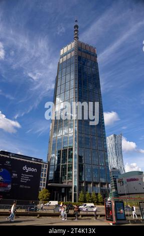 Varso or Varso Place modern office complex, Warsaw, Poland Stock Photo