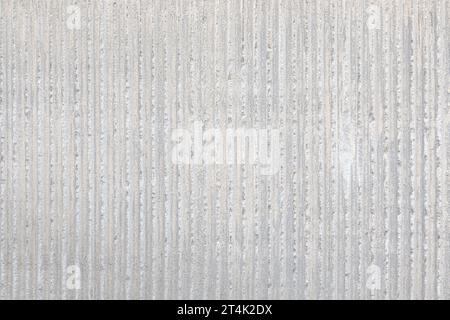 Texture of White Vertical Striped Cement Wall. Wall Texture. Cement Texture. Stock Photo